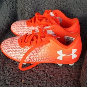 UnderArmour little girls cleats